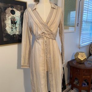 Zara long shirtdress / tunic